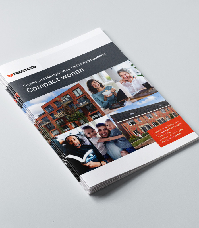 Mock up brochure compact wonen