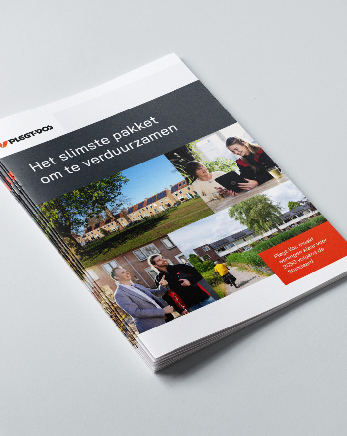 Mock up brochure Verduurzamen