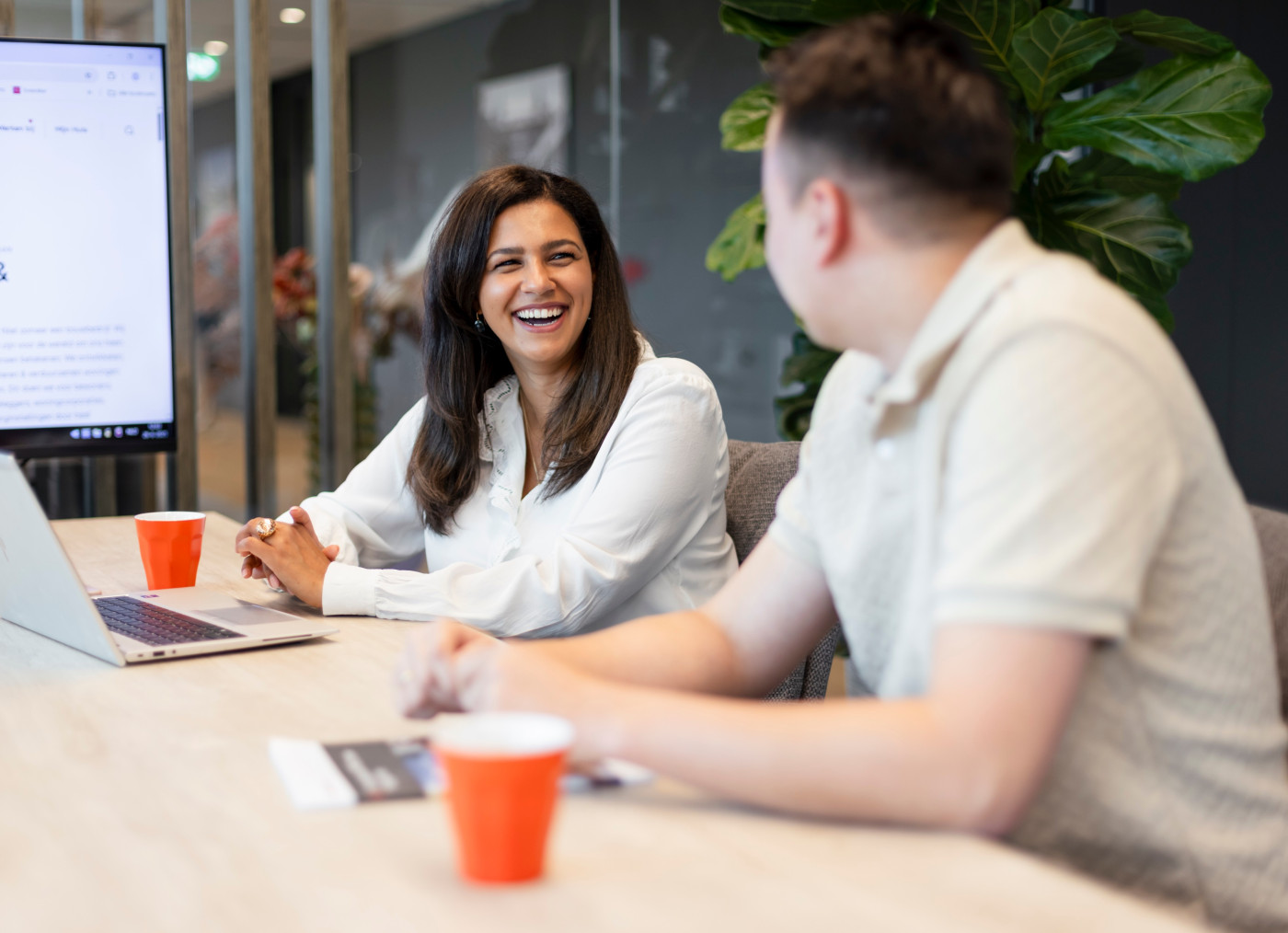 Nisreen Awad Commercieel Manager en Alex Veenstra HR Recruiter 1
