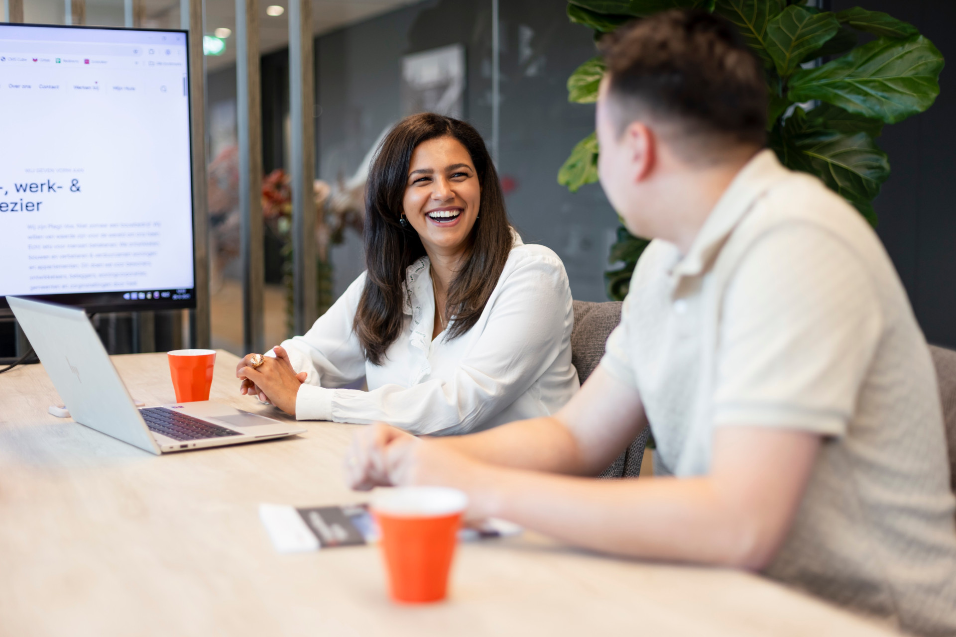 Nisreen Awad Commercieel Manager en Alex Veenstra HR Recruiter 1