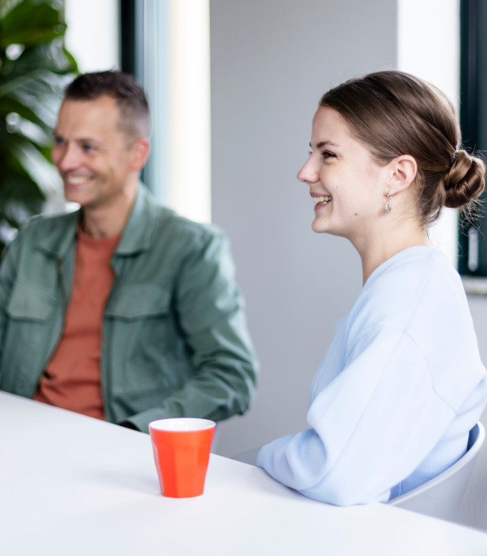 Paul Mudde Technisch Ontwikkelaar en Laura de Haas Jr. Projectmanager