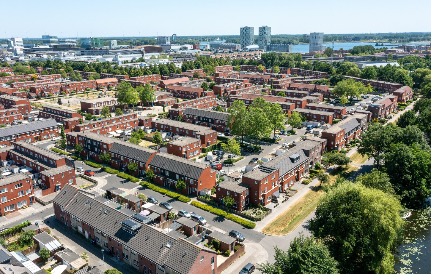 Almere Stedenwijk Noord drone CSF230123 259