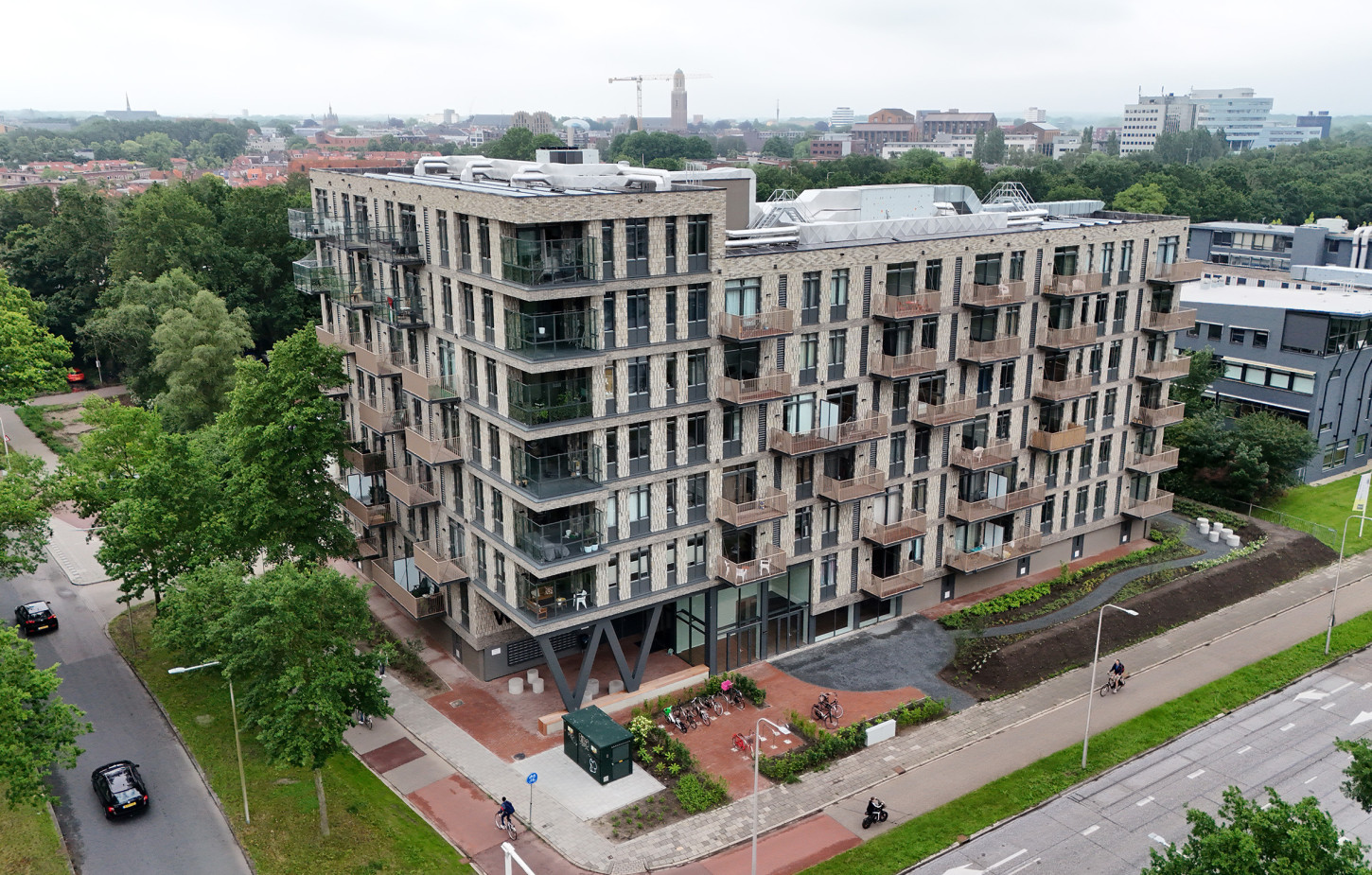 Waterlelie bovenaanzicht