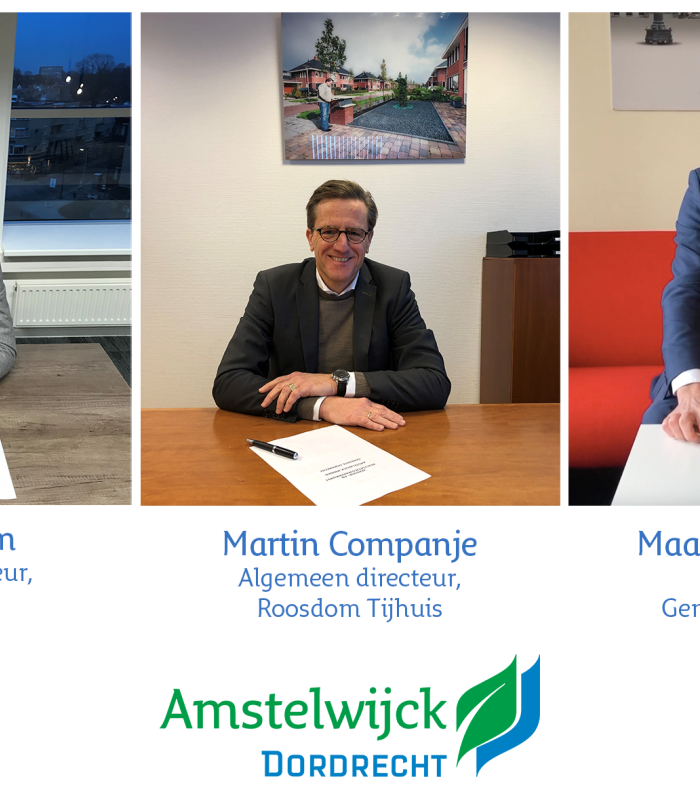 foto bij persbericht ondertekening overeenkomst Amstelwijck Midden Dordts Buiten