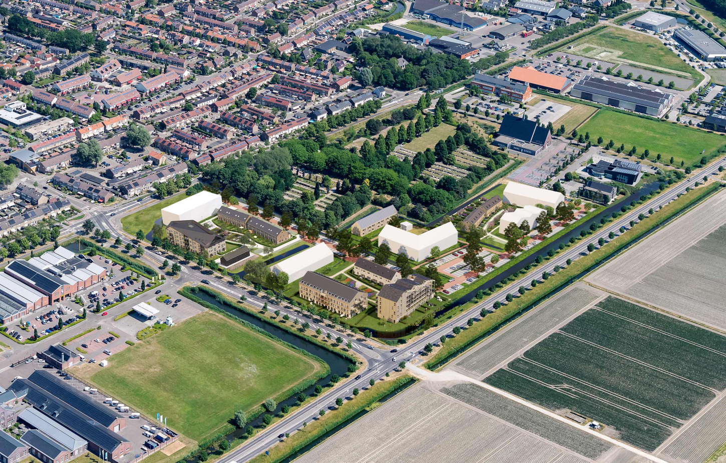 Menheerse vogelvlucht