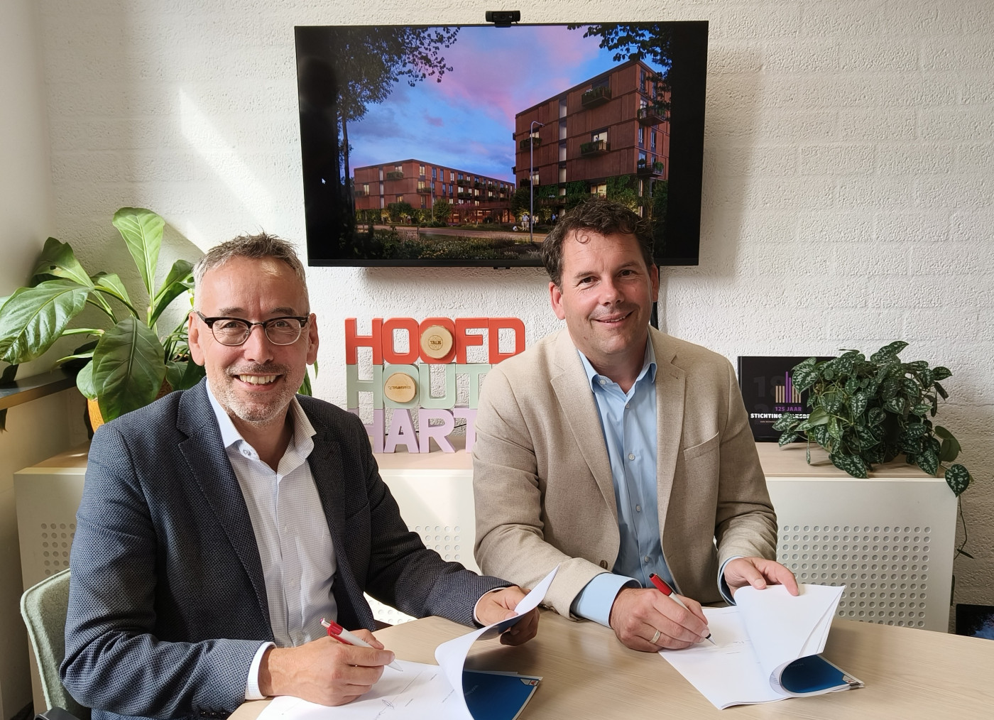 Foto Koudenhoek appartementen tekenmoment 