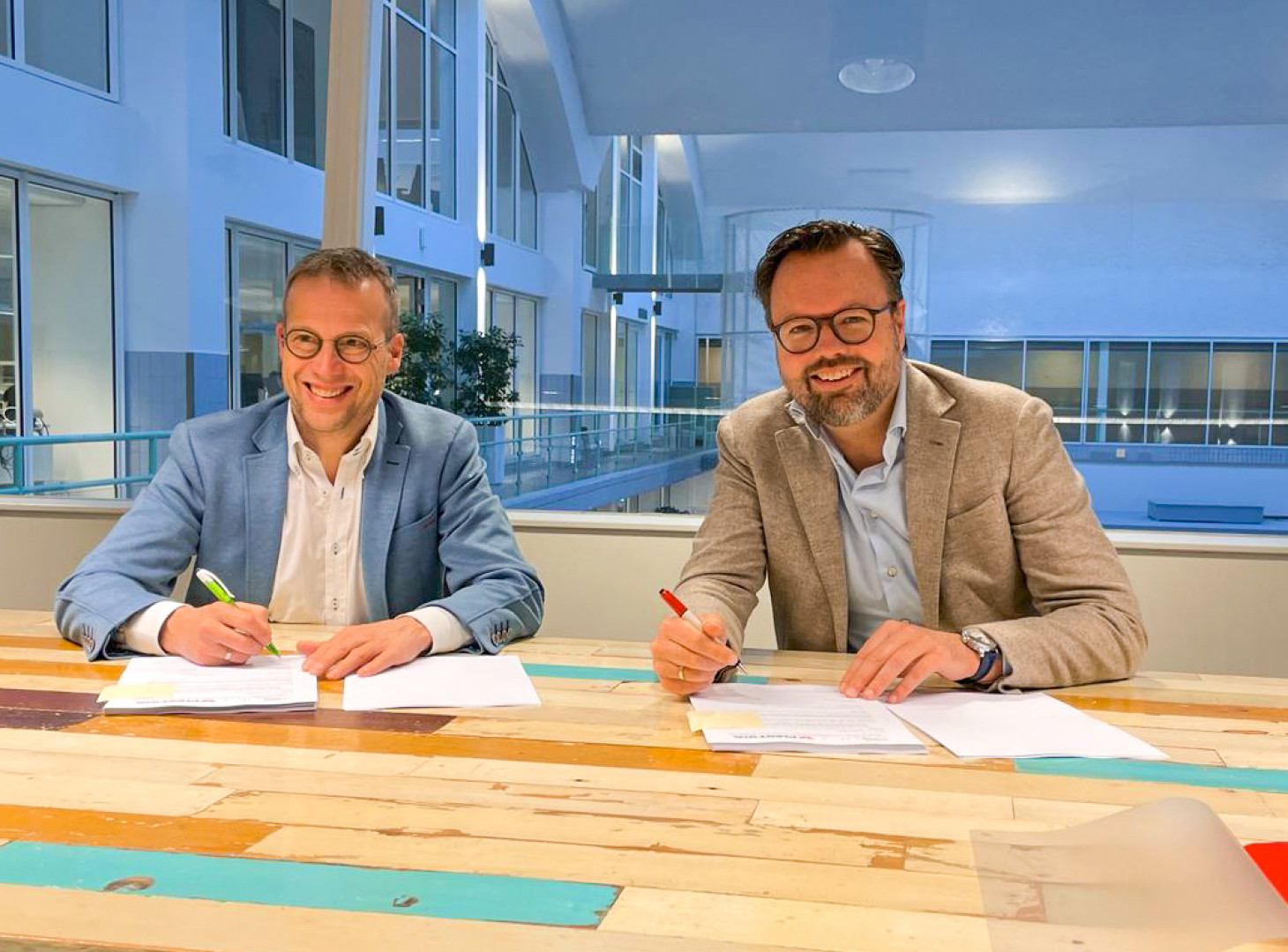 Ondertekening Dudok Wonen