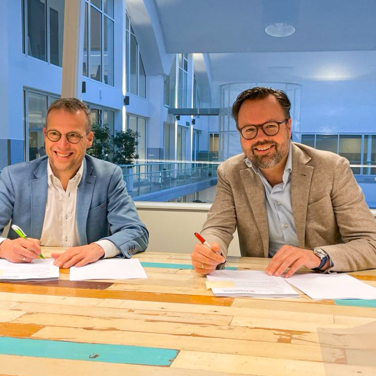 Ondertekening Dudok Wonen